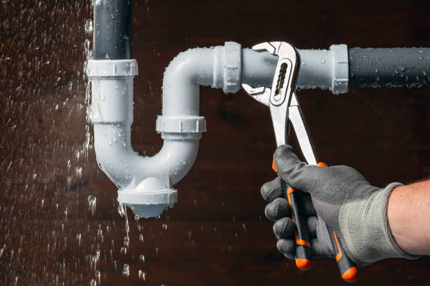 Professional Emergency Plumber technician working in Pleasantville, IA